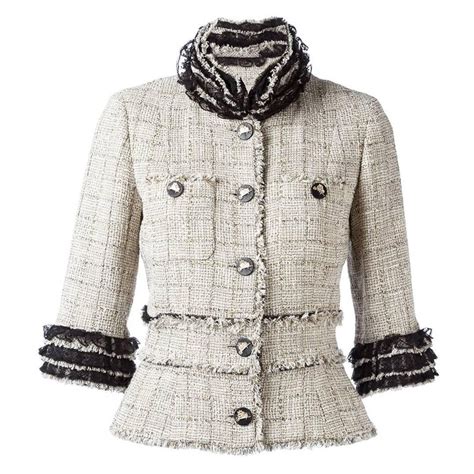 buy chanel classic jacket|chanel fringed tweed jacket.